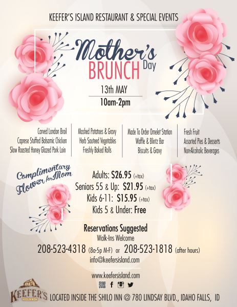 Mother's Day Brunch Buffet | idahofallsmagazine.com