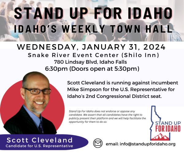 Stand Up For Idaho: Idaho's Weekly Town Hall | idahofallsmagazine.com